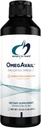 Designs für Gesundheit OmegAvail Smoothie - Omega 3 TG Triglycerid Fish Oil Emulsion mit DHA + EPA - Flüssige Ergänzung für Herz-Kreislauf-Unterstützung, Mango Peach Flavor (43 Servietten / 16oz)