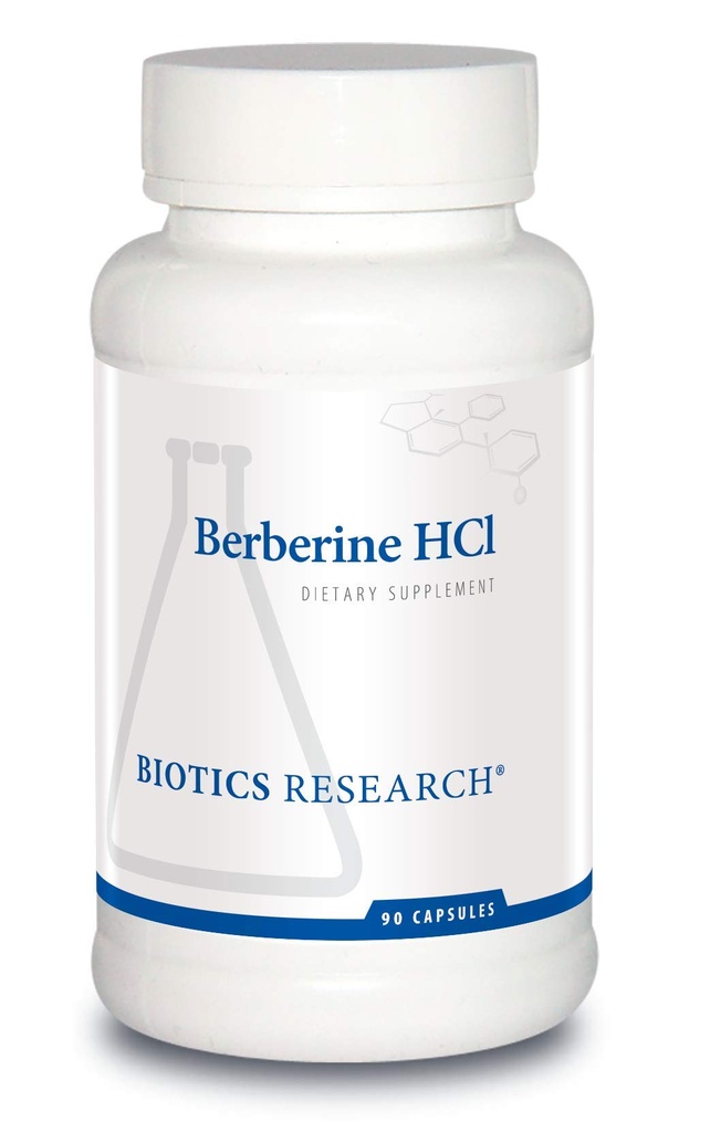 Biotics Research Berberine HCl, Botanical Berberine Supplement 500mg Per Serving - Unterstützt Herzgesundheit, Immunsystem, Gesundes GI, Gesundes Cholesterin, Glutenfrei - 90 Kapseln