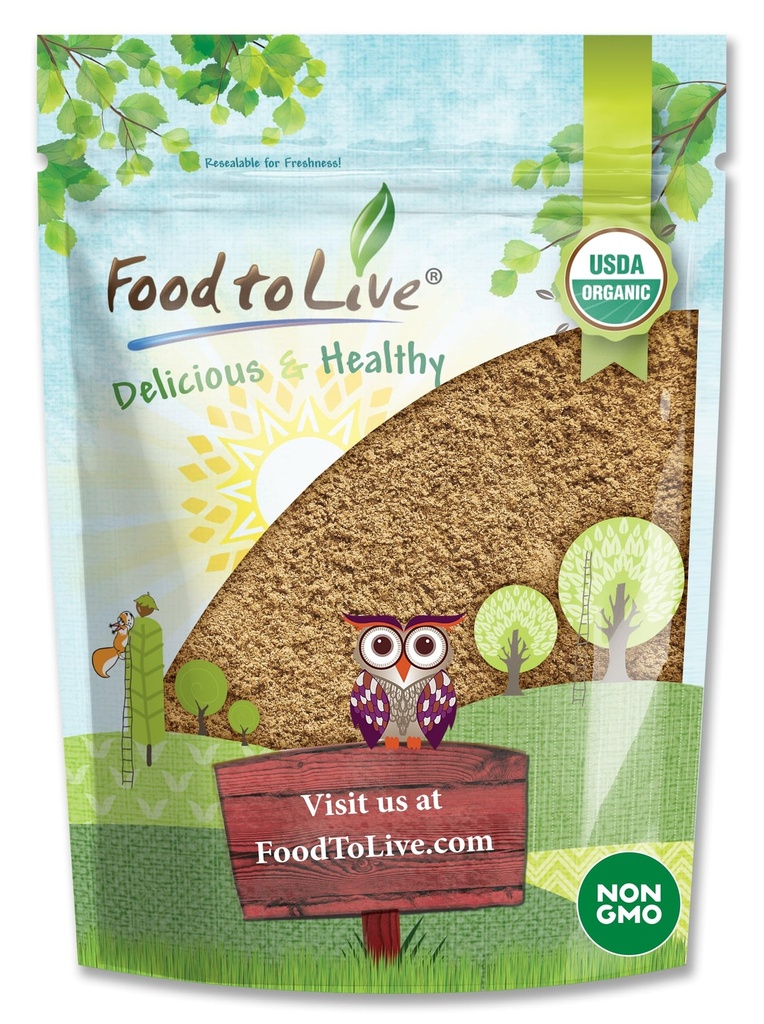 Essen zum Leben - Bio Camu Camu Pulver, 1 Pfund - Non-GMO, Kosher, Raw, Vegan Superfood, Bulk, Non-Irradiated, Pure, Great for Baking and Drinks