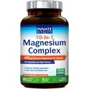 Innate Vitality 10-in-1 Magnesium Complex 960mg, 420mg Elemental Mag per Serving, with Magnesium Glycinate, Citrate, Malate, and More, Sleep, Digestion, Energy Support, 60 Vegan Caps