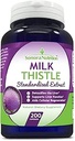 Milchdistel Standardisierte Extrakt mit 80% Silymarin 250 mg, 200 Kapseln
