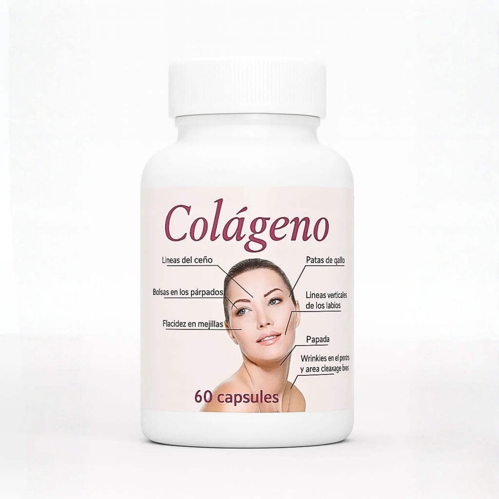 New Life Colageno, Beauty Support, Hair Regrowth, 60 Capsules 60 Capsules
