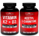 Vitamin K2 mit D3 & Acetyl L-Carnitin Bundle
