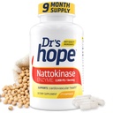 Nattokinase Supplement 2000 FU | Supports Cardiovascular Health and Healthy Blood Circulation - Made in USA Backed by 30+ - Kosher & cGMP Certified, Non-GMO - 9 Month Supply