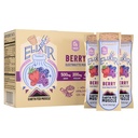 Earth Fed Muscle Elixir Electrolyte Powder Packets - Berry Flavor with Himalayan Sea Salt - Sugar Free, Stevia Sweetened - 3X Electrolytes - 30 Single Serve Hydration Drink Mix Sticks