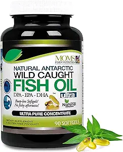 Wild Caught Omega 3 Fischöl DPA-EPA-DHA 2,900 Milligramm Fischöl Ergänzung