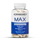 Max Support Supplement with Transfer Factor, Pure Bovine Colostrum, Beta-1, 3/1, 6-D Glucan & Vitamin C for Daily Immune System Function, Enhances Overall Health & Wellness - 100 Capsules