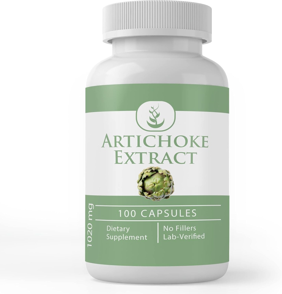 PURE ORIGINAL INGREDIENTS Artichoke Extract (100 Kapseln) Immer rein, keine Additive oder Füllstoffe, Lab Verifiziert