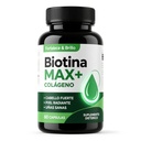 Biotina Max Colageno Capsulas - Biotin & Collagen Complex with Vitamins, Daily Beauty & Wellness Formula, Hair & Skin Care Supplement - 60 Capsules