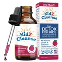 Zeolite Detox for Kids with Folinic Acid + Methyl B12 + D3 | Methylation + Heavy Metal Detox Support Supplement | Promotes Behavioral, Focus + Speech Development | Raspberry Flavor Liquid Drops – 2oz