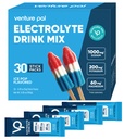 Venture Pal High Sodium Electrolyte Powder Packets | Sugar Free Hydration Drink Mix with Sodium, Potassium, Magnesium & Vitamins | Zero Calorie | Keto, Vegan & Paleo Friendly | 30 Sticks