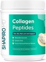 Shapiro MD Hair Growth Experts Collagen Peptides Powder, Collagen Powder Supplement für Haare, Haut, Nägel und Gelenkunterstützung, I & III hydrolysiertes Kollagen für einfache Absorption, 11g Collagen - 16 oz.