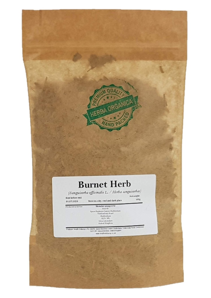 Burnet Herb - Sanguisorba Officinalis L - Herbal Tea (100g)