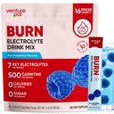 Venture Pal Electrolytes, 16 Pack, Sugar-Free Hydration Packets, Hydrate Electrolyte Powder, IV Hydration, Blue Raspberry Flavor