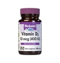 Bluebonnet Nutrition Vitamin D3 400 IU Softgels, Aids in Muscle and Skeletal Growth, Cholecalciferol from Fish Oil, Non GMO, Gluten Free, Soy Free, Dairy Free, 100 Softgels