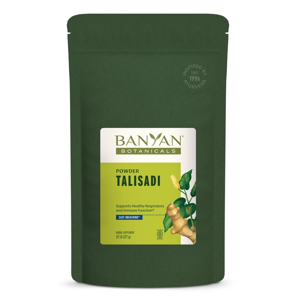 Banyan Botanicals Talisadi Powder – Organic Immune Supplement – for Respiratory and Lung Support* – ½ lb. – Sustainably Sourced Non-GMO Vegan