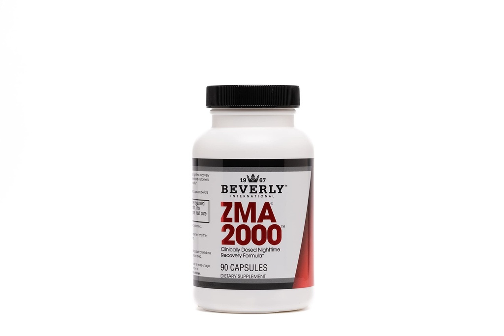 Beverly International ZMA 2000, 90 Kapseln. BIs Formulierung wird entwickelt, um Muskelkraft, Ausdauer, Immunsystem Unterstützung und Wiederherstellung Post Training zu verbessern. Zink Magnesium Aspartat + Vitamin B6