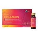 Vitamin World Liquid Collagen Drink – 10,000 mg Marine Collagen Beauty Shot with Ceramides, Hibiscus Extract & Hyaluronic Acid - Enhanced Absorption - Skin Hydration & Elasticity - 60ML x 10 Bottles