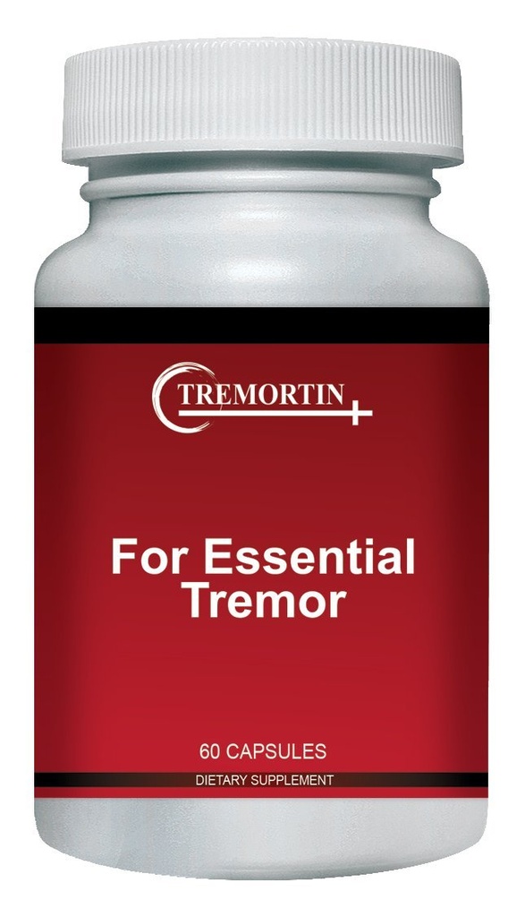 – Natural Essential Tremor Kräuter-Ergänzung - Angebote Relief für Shaky Hände, Arm, Bein und Voice Tremors (60 Kapseln)