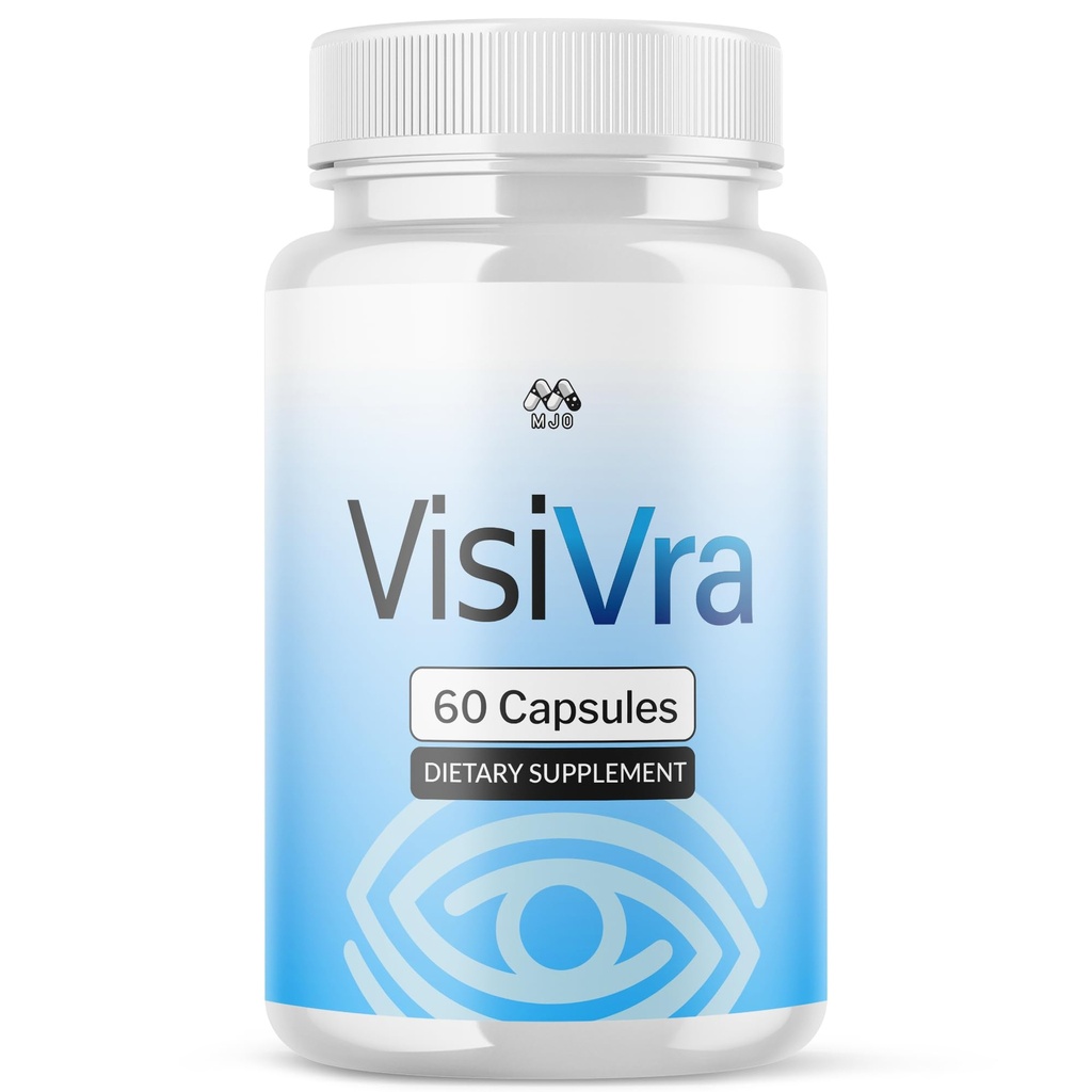 Visivra Capsules, Official Visivra Vision Pills Supplement with All Natural Ingredients, Advanced Eye Health Formula, Maximum Strength Vision Support Vitamin Visivra for Women and Men (60 Capsules)
