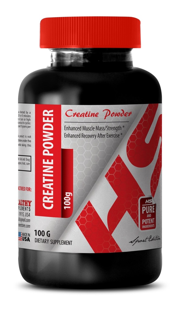 Creatine yohimbe - CREATINE Powder 100G - Improve Muscle Recovery (1 Bottle)