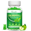 Chlorophyll Gummi - Super Green 13 in 1 mit Ashwagandha Vitamin C Zink & Kupfer für Körper Odor, Hautenergie Immununterstützung Deodorant für Frauen - 60 Count
