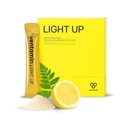 Light Up Skin Brightening Drinkable Skincare Supplement, Fern Extract, Pine Bark, NAC, L-Cysteine – Fade Dark Spots, Hyperpigmentation, Uneven Skin Tone, Glass Skin, Lemon Tea Flavor, 30 Sachets