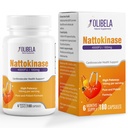 Nattokinase 4000FU 180 Capsules Vegan, Non-GMO – Nattokinase Enzymes Supports Circulatory Wellness, Cardiovascular Health and Healthy Blood Flow | 6-Month Supply*
