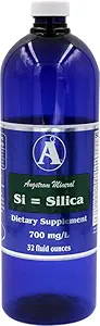 Silica Ergänzungen von Angstrom Minerals - Flüssige Ionic Silica Mineralwasser 32oz 700ppm