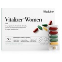 Shaklee -Vitalizer Women - Advanced Nutrition - Prenatal/Postnatal Multivitamin mit Omega-3, Probiotics und mehr - Unterstützt Herz, Gelenk, Immune, Knochen, Verdauung und Energie - 30 Vita-Strips®