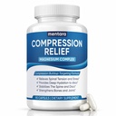 Mentara Compression Relief Magnesium Complex – 500 mg Per Serving (2 Capsules), Glycinate Malate Taurate Blend for Daily Mobility & Muscle Support, Non-GMO Supplement, 90 Capsules (1)