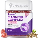 Magnesium Sleep | Magnesium Complex for Women & Adults | Gummies with Glycinate Citrate 16-in-1 Formula-Deep-Calm for Relaxation, Muscle, Bone, and Energy Support* No Added Sugar, 60 Gummies