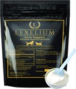 Leberunterstützung Ergänzung für Hunde und Katzen - Toll für Entgiftung und Hilft Nieren, Leber & Haut Funktion - Katzen Leberunterstützung - Milchdistel + Lysin + Choline Bitartrate + Methionin – 200g
