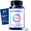 Nattokinase 10800 FU, Ultimate Nattokinase 10800 FU, Organic Nattokinase Supplement for Heart Health, Healthy Circulation & Nutrient Absorption – Non-GMO, Plant Formula, 60 Capsules
