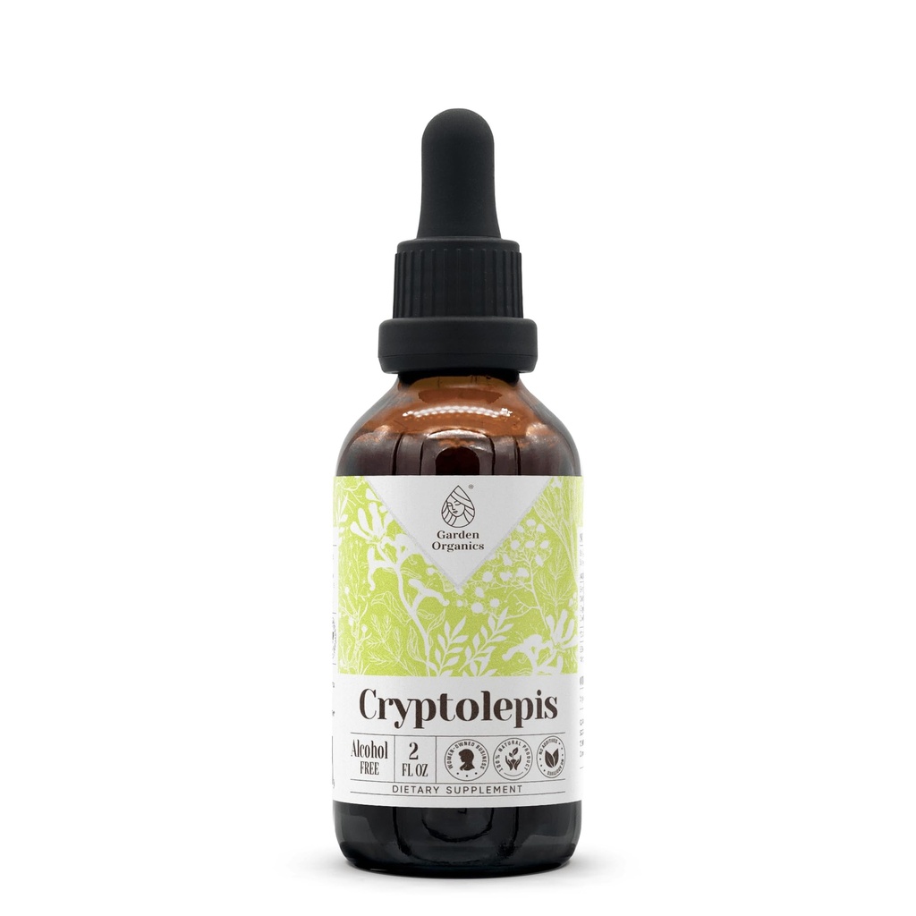 Cryptolepis Alcohol-Free Natural Tincture Extract, Immune System Booster, Liquid Drops Made from 100% Cryptolepis (Cryptolepis sanguinolenta) Dried Root (2 fl oz)