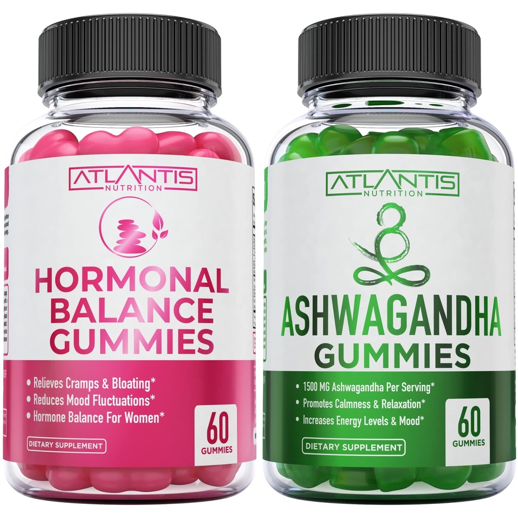 Hormonalarm PMS Relief Gummis + Ashwagandha Gummis