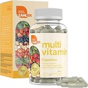 Zahler - Multivitamin mit Probiotika für Verdauungs-Gesundheit (60 Kapseln) Kosher Multi Vitamine für Gut-Gesundheit, gesunde Regularität Unterstützung für Männer und Frauen - Probiotische Verdauung Pillen für Erwachsene