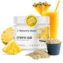 Lymphe Go - Lymphatic Drainage Supplement für Damen und Herren - Lymphsystem Unterstützung - mit Bromelain, Echinacea, Burdock Root, Dandelion, Rutin, Kelp & More - 4.06 Oz - 30 Servieren - Tropical Flavor