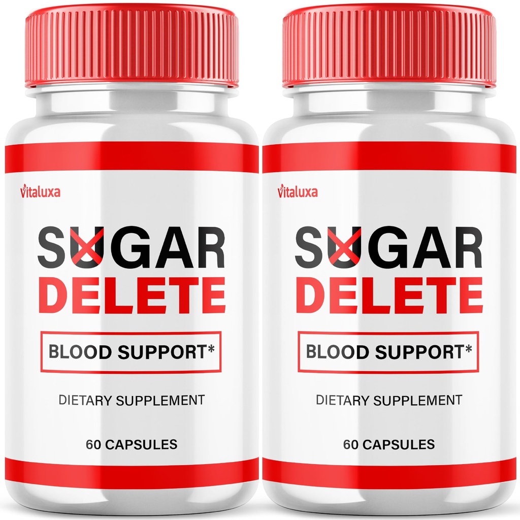 (2 Pack) Sugar Delete Capsules - SugarDelete Blood Support Pills Maximum Strength Japan Supplement Advanced Formula Premium All Natural Vitamin Blend Overall Health Wellness Reviews (120 Capsules)