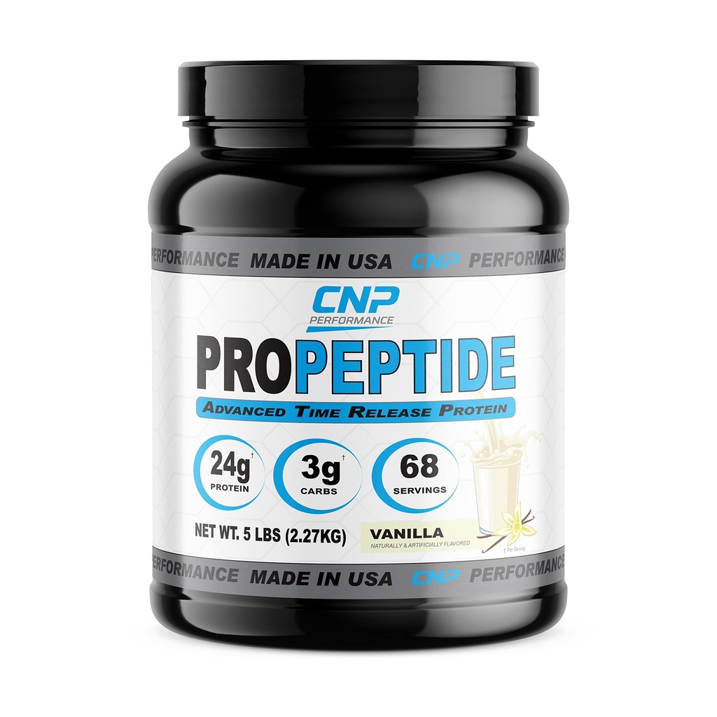 CNP ProPeptide, Professional Grade Protein Powder, Advanced Nutrition Supplement (Vanilla, 5 Pound)