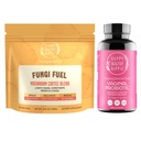 Happy Healthy Hippie Fungi Fuel Mushroom Coffee & Vaginal Probiotics for Women