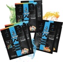 eFlow Nutrition ENRAGE Black Preworkout Sample Packs - High Stim Energy, Pumpe, Stärke, Ausdauer, Fokus, Nootropic Formula - Sour Gummy & Sour Mango Flavor (6 Packs)