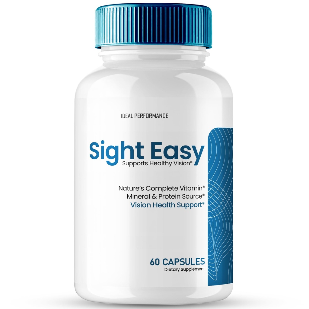 Sight Easy Eye Vitamins & Mineral Supplements Capsules - Maximum Strength, SightEasy for Healthy Vision and Eye Function Support, All Natural Advanced Formula Eye Health Support Reviews (60 Capsules)