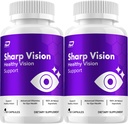 Sharp Vision Capsule Supplement – SharpVision Eye Support with Natural Ingredients (2 Pack - 120 Capsules)