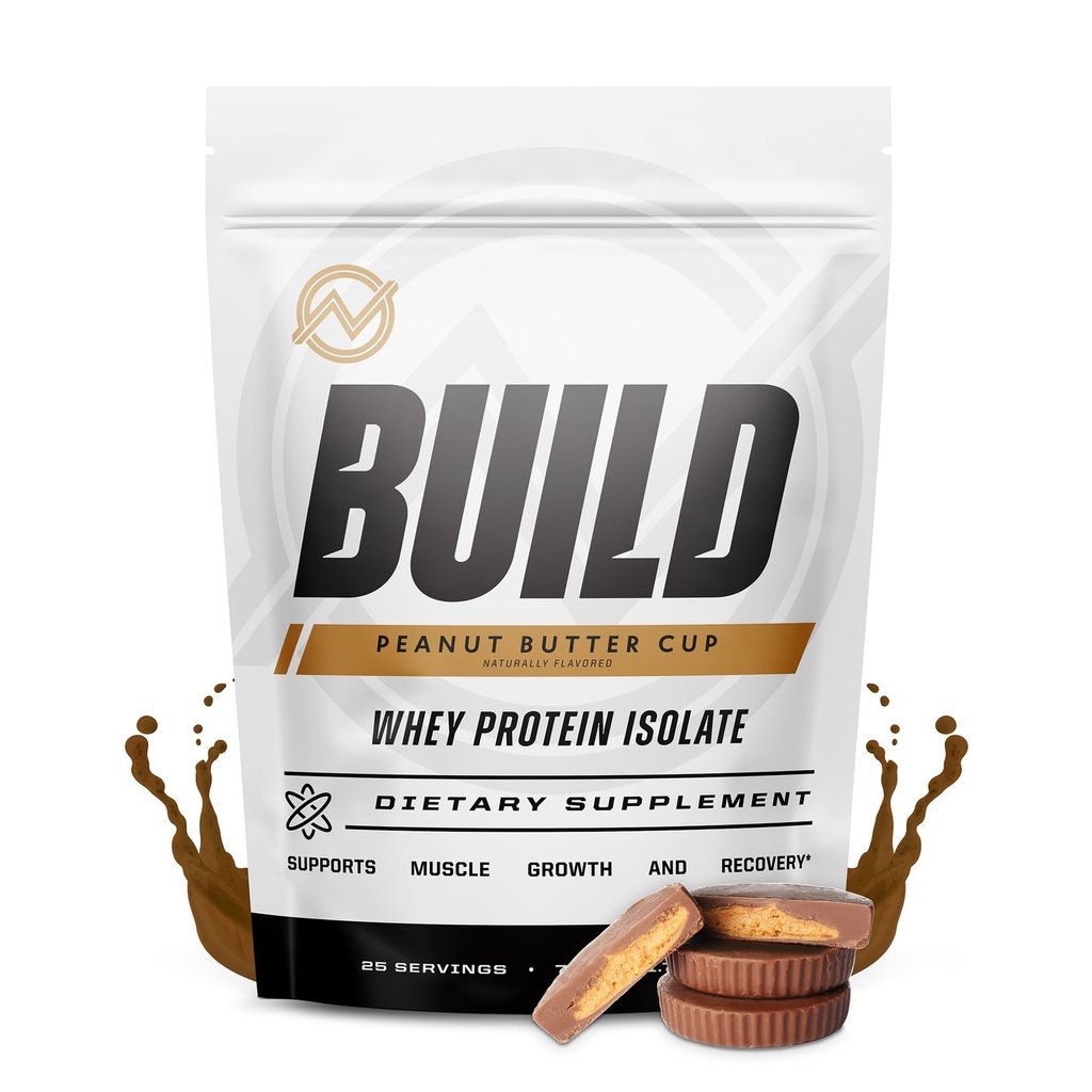 Outwork Nutrition Whey Isolate Protein Powder - Accelerates Muscle Building & Recovery - Low Lactose, Gluten-Free - Post Workout Supplement - Enhanced Protein Synthesis, Peanut Butter, 1.8lbs