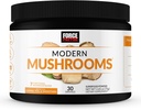 Kraftfaktor Moderne Pilze Pulver, Pilzergänzung zur Unterstützung von Energie, Fokus, Immunität, & Verdauung mit Cordyceps, Türkei Tail, Chaga, Reishi, Lion’s Mane, Shiitake, Unflavored, 30 Portionen