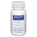 Pure Encapsulations CoQ10 120 mg - Coenzym Q10 Ergänzung für Herzgesundheit, Energie, Antioxidantien, Gehirn & Gedächtnis Gesundheit - Cellular Health, Kognition & Cardiovascular Support* - 30 Kapseln