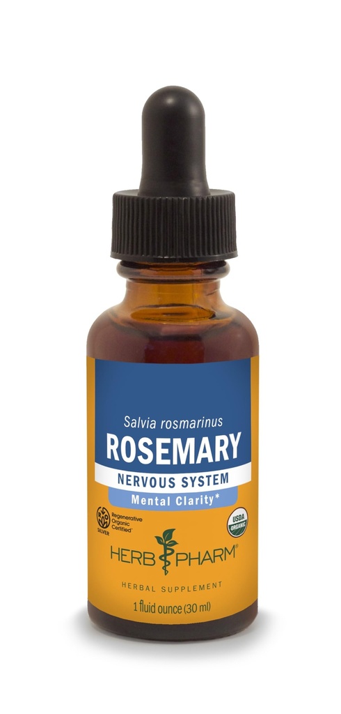 Kräuter Pharm Certified Organic Rosemary Liquid Extract, 1 Fl Oz (Packaging Mai Vary)