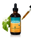 Herb Pharm Certified Organic Goldenseal Liquid Extract for Respiratory System Support - 4 Unze