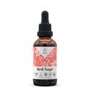 Red Sage Alcohol-Free Natural Tincture Extract, Immune System Booster, Liquid Drops Made from 100% (2 fl oz)